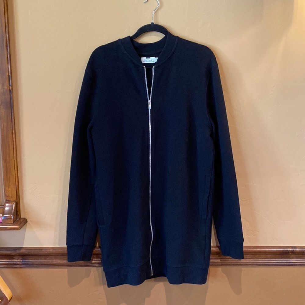 TOPMAN long bomber jacket